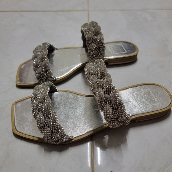 Dolce Vita Indy Rhinestone Sandals - Picture 5 of 7